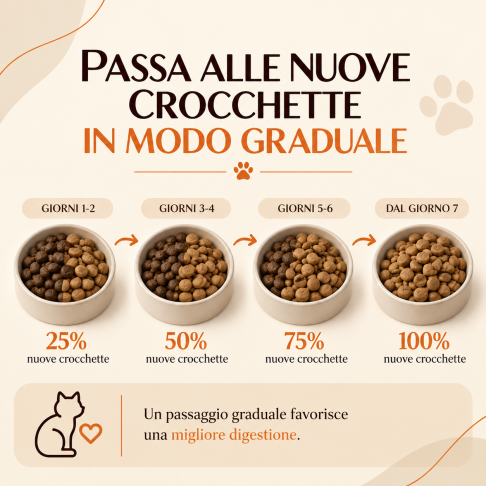 Crocchette Bilanciate per Gatti | Tacchino e Pollo | 100% Grain Free