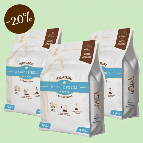Maiale e Piselli Grain Free MINI
