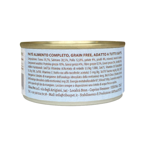 copy of Steamed Paté with Salmon, Chicken and Peas